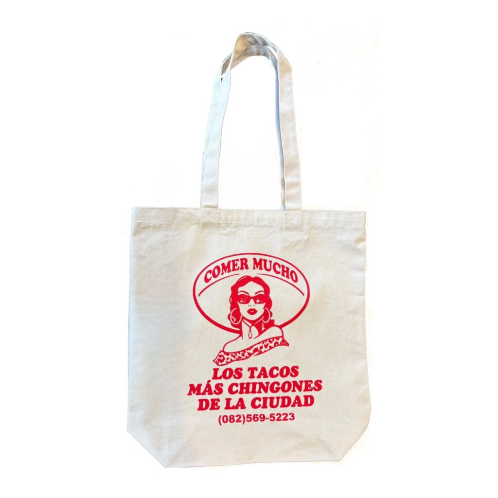 Comer Mucho Tote Bag